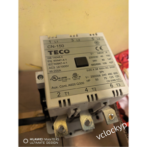 1 UNIDAD NUEVA TECO CN-150 CN150 CONTACTOR en CAJA 220V, 3A2a2b FIRE - Product Image 4