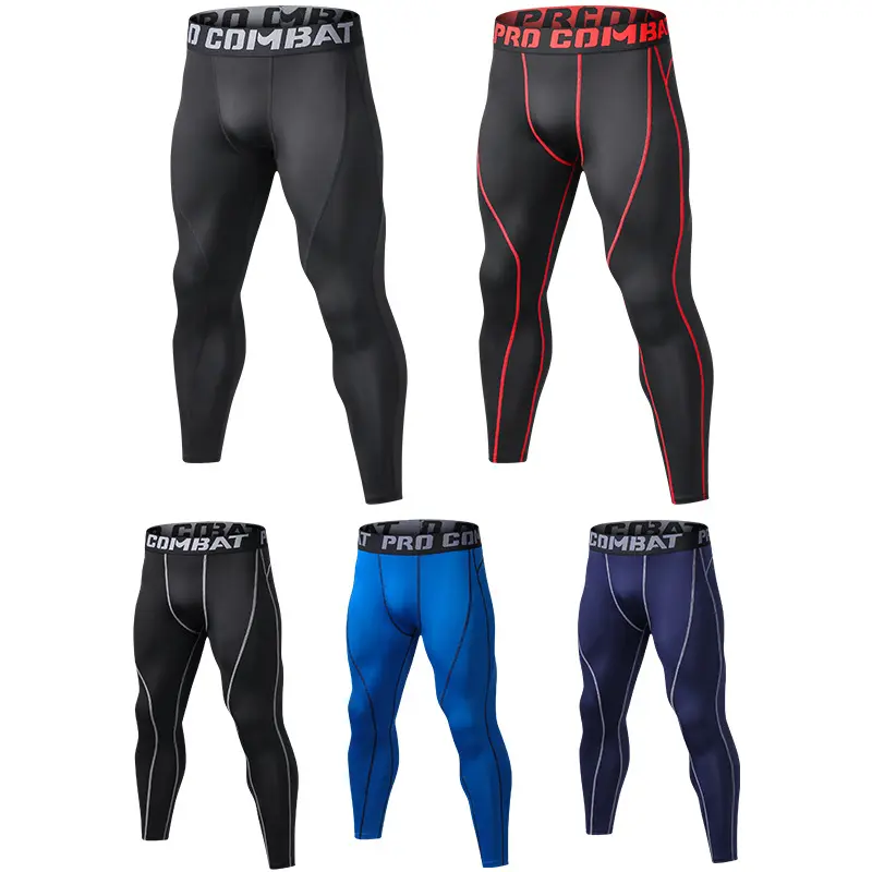 Bodybuilding Wear Männer Sport Gym Leggings Laufhose Kompression Sport Leggings Gym Fitness Sportswear für Männer