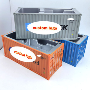 Custom Logo Office Luxury Express Company Business Promotional Gift Desktop Organizer Mini <strong>Scale</strong> <strong>Shipping</strong> <strong>Container</strong> <strong>Model</strong> - Product Image 2
