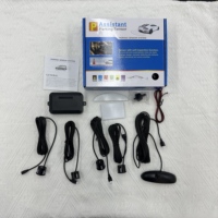 Capteur de stationnement universel pour voiture/SUV, radar de recul 4 capteurs 40kHz, vidéo 720P, 12V, détection 0,2-1,5m, signal sonore