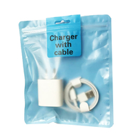 Cargador Rápido de Pared para Teléfono con Enchufe EU/US de 20 W USB-C con Cable, Carga Rápida 3.0, Adaptador para Teléfono Móvil