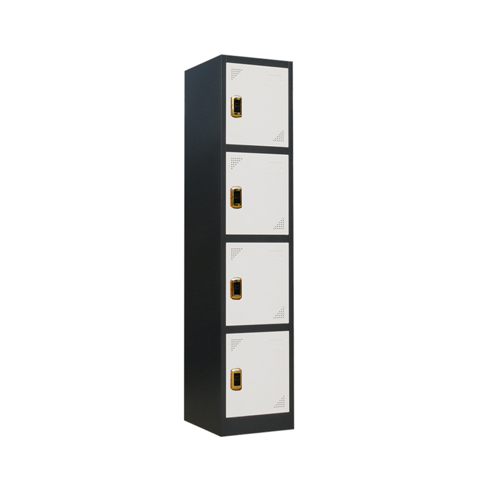 Haute Qualité 4 Portes En Acier Coloré Casier de Garde-Robe