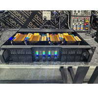 Amplificateur de puissance numérique de classe D à 4 canaux DF1300, 1300 W sous 8 ohms, 2000 W sous 4 ohms, amplificateur en rack 2U pour système de sonorisation Line Array de tournée