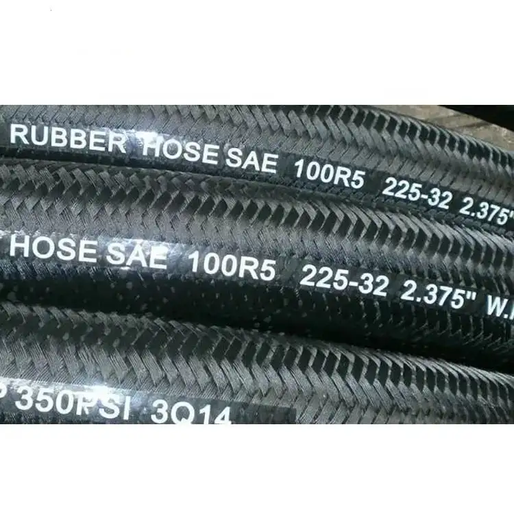 SAE100R5 strong and durable rubber hose hydraulic oil pipe Eco-friendly High quality SAE 100 R5 hydraulic rubber hose