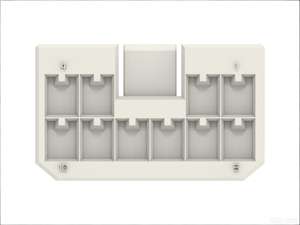 Разъемы TE/Tyco Automotive: пластиковые корпуса, штекеры и гнезда 936092-1, 10-контактный двухрядный автомобильный разъем для проводов - Product Image 3