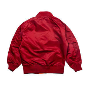 <span class=keywords><strong>Blouson</strong></span> Bomber MA-1 Tendance Automne-<span class=keywords><strong>Printemps</strong></span> Brodé sur le Devant pour Garçons et Filles, Coupe-Vent Imperméable Décontracté pour Activités de Plein Air, Style Baseball - Product Image 2