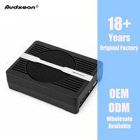 Subwoofer actif pour voiture Max Power 500W, 8 pouces, sous siège, cône en papier, bobine en aluminium
