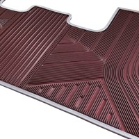 Protection tout temps Automobile 3D Tesla Model Y Ensemble complet Tapis de voiture imperméables en caoutchouc 5-10 mm d'épaisseur Tapis de sol pour voiture