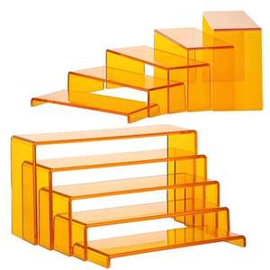 حامل عرض متعدد الطبقات من الأكريليك مع طباعة بالأشعة فوق البنفسجية للتخزين وعرض المجوهرات والتماثيل - Product Image 1