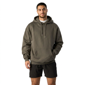 Wholesale Custom High Quality 100% Cotton Vintage Wash Hoodie <b>Thick</b> <b>Fleece</b> Winter Custom Men's Best selling Hoodie - Product Image 1
