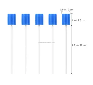 Munkcare Wegwerp Polyurethaan Spons Medische Schuim Orale Spons Swabs Sticks