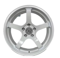 Nuevo Rin de Aleación de Aluminio de 15-26 Pulgadas, Blanco, Completamente Pintado, PCD5x114.3, Fresado Fino, para Autos de Pasajeros