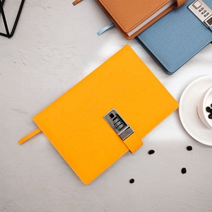 Carnet de notes A5 personnalisé en cuir PU rechargeable pour <span class=keywords><strong>fille</strong></span>, avec serrure, pour journal intime et papeterie mignonne - Product Image 2