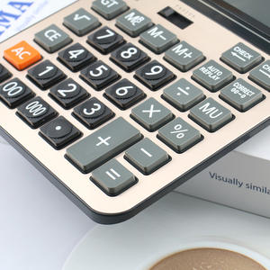 Calculadora de Pantalla Grande de 14 Dígitos Cjtjzen, Doble Alimentación Solar, para Oficina y Finanzas, Modelo Ct9200c - Product Image 4