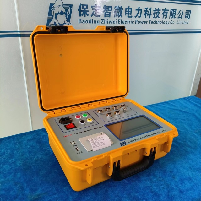 ZWKC-H High Precision 12-Channel Electronic Circuit Breaker Analyzer High Voltage Switch Timing Equipment DC 5-270V IP55
