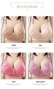 Soutiens-Gorge Confortables Grandes Tailles Sans Armature à Bretelles Élargies avec Agrafe au Dos pour <span class=keywords><strong>Femme</strong></span> - Product Image 3