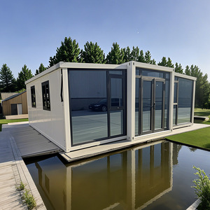 Có thể tháo rời 40ft. sang trọng 2 đến 4 phòng ngủ Hai Tầng 10ft mở rộng biển Duplex 60 feet container nhà - Product Image 2