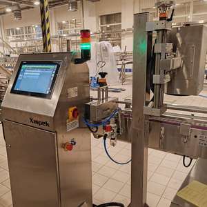 Latta in alluminio per tè Soda bevanda birra con codice data di ispezione stampante codificante Laser a fibra data numero di lotto visione ispettore - Product Image 5