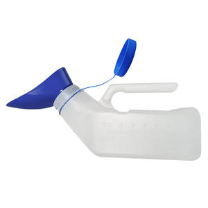 อุปกรณ์ปัสสาวะพลาสติก1000มล. ฝาเกลียวเรืองแสงกันรั่วในที่มืด - Product Image 1