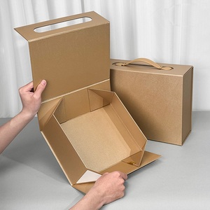 Boîte cadeau pliante de luxe en carton rigide recyclable sur mesure avec couvercle magnétique - Product Image 6