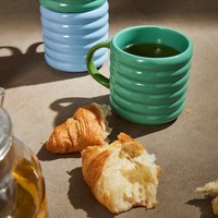 Vente en gros de décalcomanie en relief en spirale lavable au lave-vaisselle, fond de couleur personnalisée, articles pour la maison, verres, tasse à café en céramique