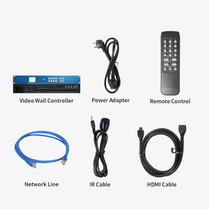 4K60 Processeur de mur vidéo à commutation de signal sans succès 4 <span class=keywords><strong>en</strong></span> 16 sorties 4 flux vidéo simultanés Affichage 3X5 2X8 4X4 Contrôleur vidéo - Product Image 5