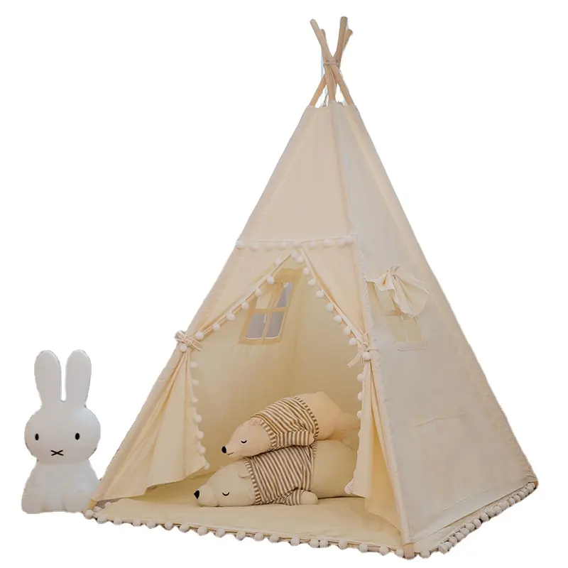 Spielhaus Zelt Haus Jungen Falten Kinder Zelt Soft Indoor Für Baby Home Großhandel Tipi Zelt Spielzeug Tragbare Kuppel Für Kinder