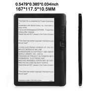 XPOD BK7019 Pembaca Ebook Digital Layar Warna TFT 7-Inci Multi-Bahasa (Inggris Portugis Spanyol) Resolusi 800x480 Linux
