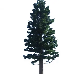 Camouflage Gsm bionique Broadleaf ficus arbre tour dissimulation, tours monopoles galvanisées à trempage à chaud
