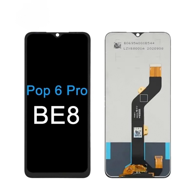 SOR Quality Super Quest Brand Original Mobile Phone Display Lcd Screen Replacement for Tecno Pop 6 Pro BE8