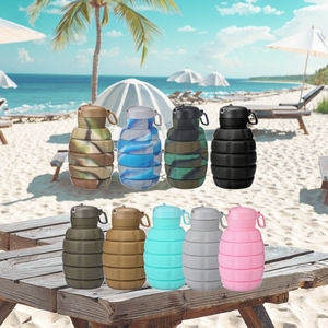 Venta al por mayor protección del medio ambiente deportes <span class=keywords><strong>de</strong></span> grado alimenticio 500Ml <span class=keywords><strong>granada</strong></span> <span class=keywords><strong>de</strong></span> mano Gel <span class=keywords><strong>de</strong></span> sílice botella <span class=keywords><strong>de</strong></span> agua potable - Product Image 6