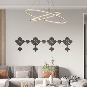 10/50 piezas de pegatinas de pared de espejo acrílicas autoadhesivas con diseño de escamas de pez, muy vendidas, para bricolaje - Product Image 5