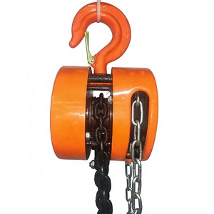 Palans à chaîne manuels de type rond HSZ à bas prix, 1 tonne, 2 tonnes, 3 tonnes, 5 tonnes, avec chaîne de charge G80 pour le levage de matériaux - Product Image 2