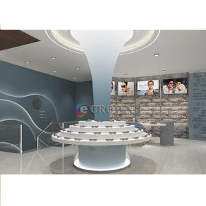 Glasses Retail Store Mall Design Sunglass Shop Ocular Cabinet <strong>Pl</strong> Sunglass Shop Eyeglass Glasses Spectacles showcase OEM - Product Image 2