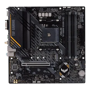 Tarjeta Madre ASUS TUF GAMING <span class=keywords><strong>B550M</strong></span>-E <span class=keywords><strong>WIFI</strong></span> con Soporte para Socket AMD AM4, Compatible con Procesadores de Escritorio AMD Ryzen Serie 5000/Serie 3000 - Product Image 1