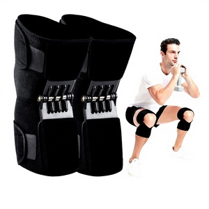 Genouillère <span class=keywords><strong>de</strong></span> <span class=keywords><strong>compression</strong></span> ajustable personnalisable pour le sport, la course à pied, l'haltérophilie, le volleyball, soutien <span class=keywords><strong>de</strong></span> la rotule, protection des articulations - Product Image 1