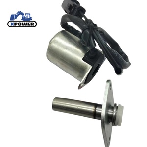 Vanne solénoïde oscillante 12V/24V 20Y-60-32120 20Y-60-32121 209-60-77250 pour excavatrice PC200-7 PC220-7 PC300-7 PC200-8 PC220-8 - Product Image 1