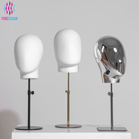 Maniquí Decorativo de Alta Calidad, Curvilíneo, Práctico, Modelo de Cabeza Testa Di, Hermoso, Resistente y Realista para Ropa