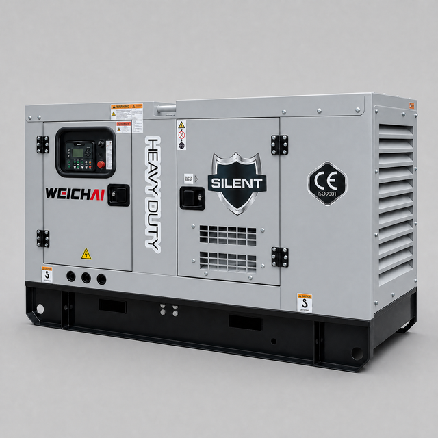 EPA Certified for Yuchai SDEC Perkings Weichai Diesel Generators 20kva-400kw Auto Start 480V Super Silent Container Type