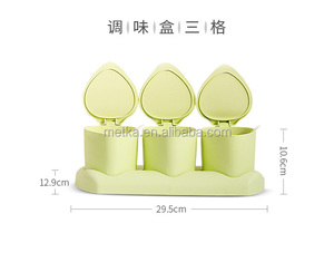 Großhandel Hohe Qualität Nützliche Gewürz 2 pcs/3 pcs eco freundliche fach würze halter kunststoff fach würze halter - Product Image 3