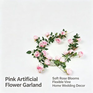 Guirlandes de <span class=keywords><strong>roses</strong></span> artificielles en soie Xin Han Rong, style Monet, durables, pour arrangements floraux et murs de fleurs décoratifs - Product Image 6