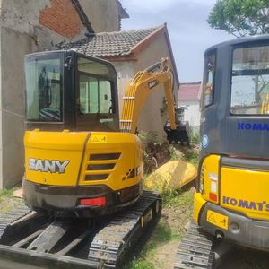 รถขุดขนาดเล็ก SANY 35U 3.5 ตัน มือสอง ได้รับการรับรองมาตรฐาน CE รถขุดตีนตะขาบพร้อมบุ้งกี๋ อะไหล่หลักจากจีน เครื่องยนต์ ปั๊ม แบริ่ง - Product Image 2