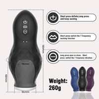 SacKnove Elektrisches Sauggerät Automatischer Penistrainer Trainingsbecher Drachen-Vibrator-Maschine Masturbationswerkzeug Sexspielzeug für Männer