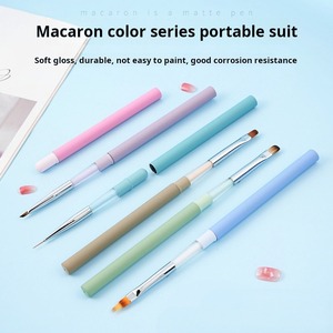 Ensemble de pinceaux professionnels pour ongles, pinceaux pour peinture au gel en une seule traite, pour salon de manucure, art des ongles - Product Image 3