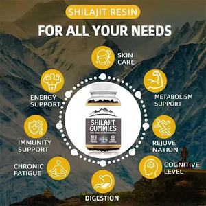 קונים <span class=keywords><strong>dropshipping</strong></span> יש מניות shilajit gummies chaga ashwagandha ויטמין b12 d2 himalayan אורגני שילאג 'ט - Product Image 3