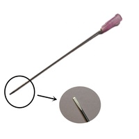 Medizinisches Einweg-Punktionsmesser aus Edelstahl mit Luer-Lock 18G CE-Zertifiziert Schmerzfreie Nadel Veterinär-Chirurgieinstrumente