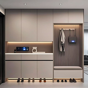 Mobili da <span class=keywords><strong>Cucina</strong></span> in Stile Americano Boyce, Integrazione <span class=keywords><strong>Cucina</strong></span>-Sala da Pranzo + Vetrina Espositiva - Product Image 2