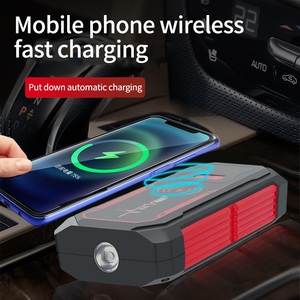1500A Wireless Charging 20000mAh Portable Car &amp; Motorcycle Emergency Jump Starter <strong>Booster</strong> with LED Lighting and Digital Screen - Product Image 6