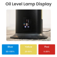Diffuseur d'air intelligent à minuterie pour grande pièce, diffuseur de parfum en forme de tour métallique, machine d'aromathérapie pour hôtels, 3000 m³, alimentation électrique