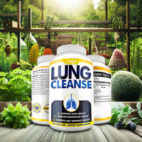 Capsules à base de plantes halal pour arrêter de fumer avec L-Tryptophane et Molène, dosage 100-600mg, soulagement du stress, nettoyage pulmonaire pour adultes